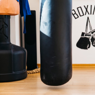 Pears, bags, dummies for boxing and martial arts